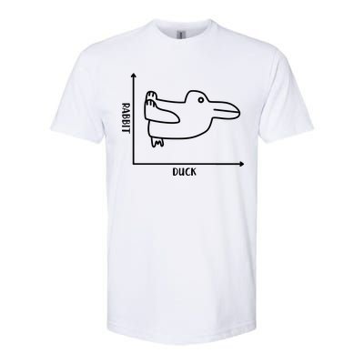 Rabbit Duck Diagram Chart Softstyle® CVC T-Shirt