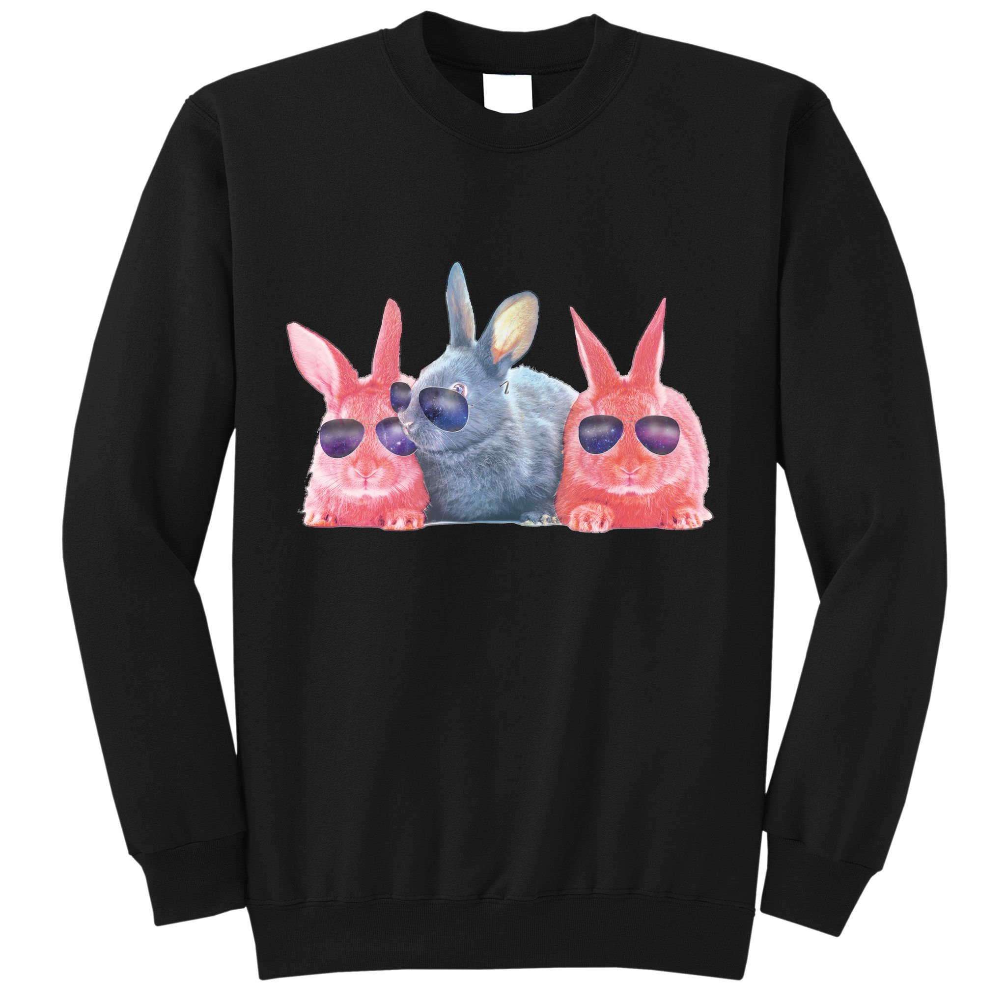 Rabbit Galaxy Cool Sweatshirt