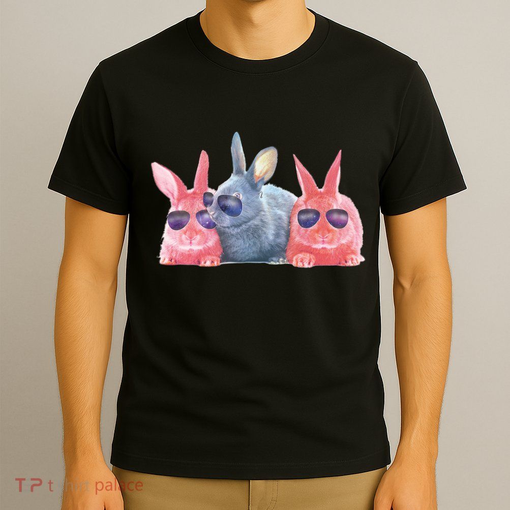 Rabbit Galaxy Cool T-Shirt