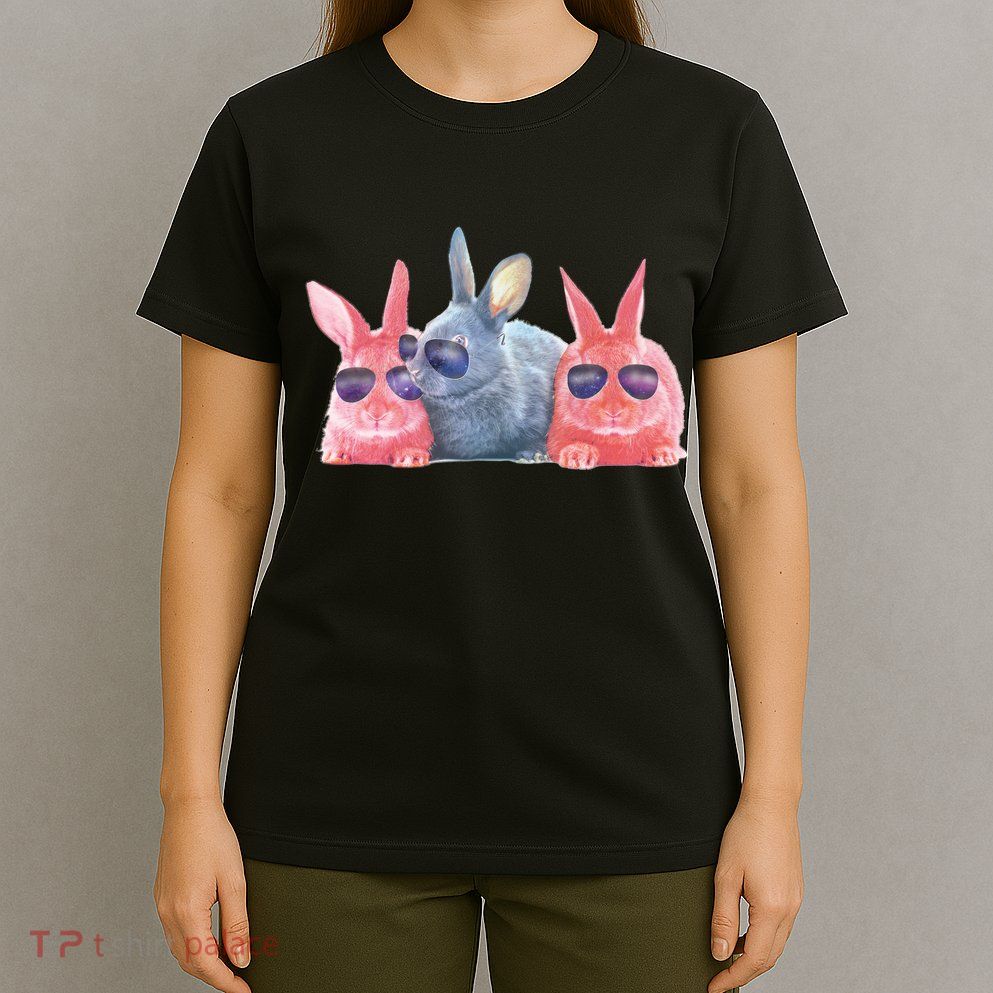 Rabbit Galaxy Cool T-Shirt
