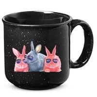 Rabbit Galaxy Cool 15oz Campfire Ceramic Mug