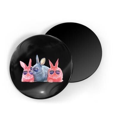 Rabbit Galaxy Cool Magnet