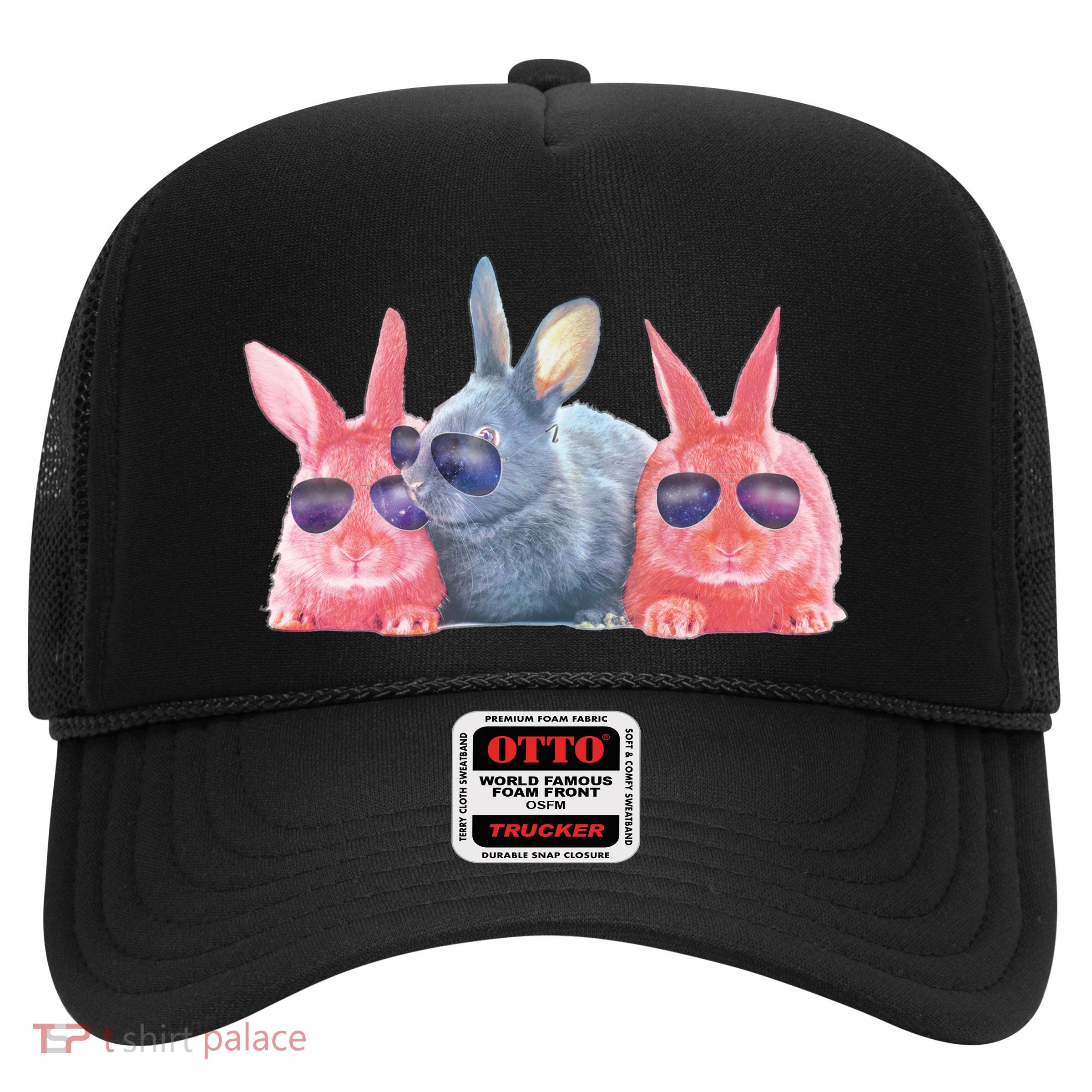 Rabbit Galaxy Cool Trucker Hat