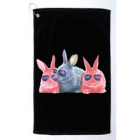 Rabbit Galaxy Cool Golf Towel