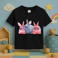 Rabbit Galaxy Cool Toddler T-Shirt