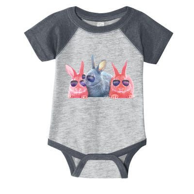 Rabbit Galaxy Cool Infant Baby Jersey Bodysuit