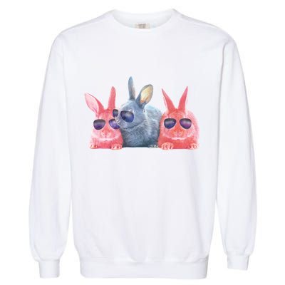 Rabbit Galaxy Cool Garment-Dyed Sweatshirt