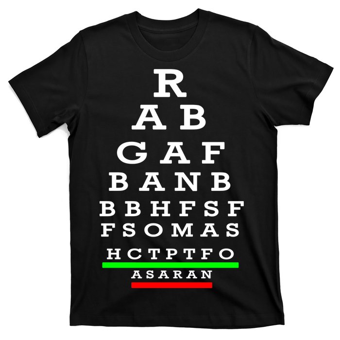 Rabgafban City Girls Abbreviation Act Up T-Shirt