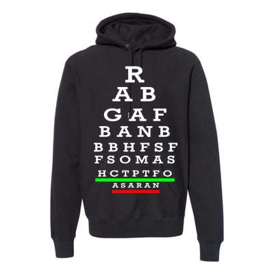 Rabgafban City Girls Abbreviation Act Up Premium Hoodie