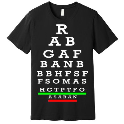 Rabgafban City Girls Abbreviation Act Up Premium T-Shirt