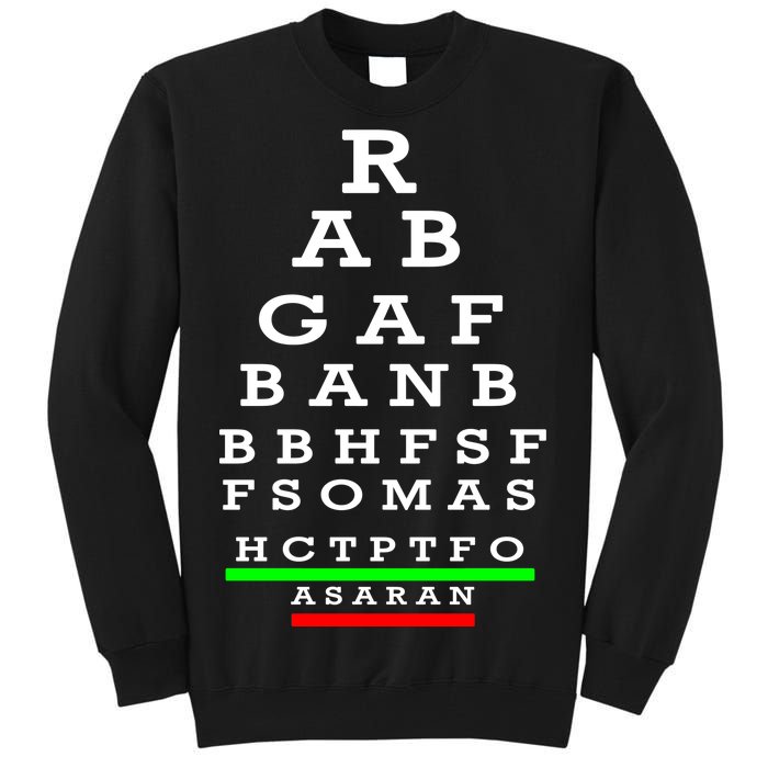 Rabgafban City Girls Abbreviation Act Up Tall Sweatshirt