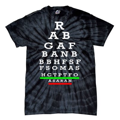 Rabgafban City Girls Abbreviation Act Up Tie-Dye T-Shirt