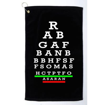 Rabgafban City Girls Abbreviation Act Up Golf Towel
