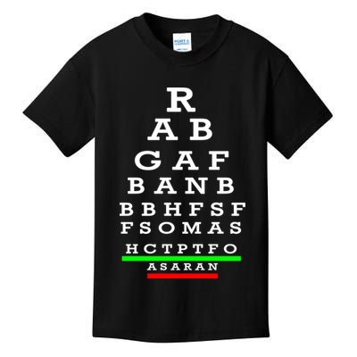 Rabgafban City Girls Abbreviation Act Up Kids T-Shirt