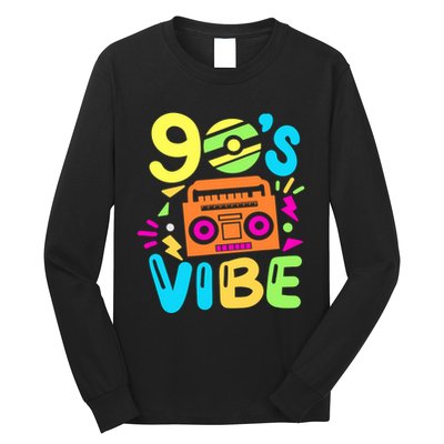 Retro Aesthetic Costume Party Outfit 90s Vibe Long Sleeve Shirt