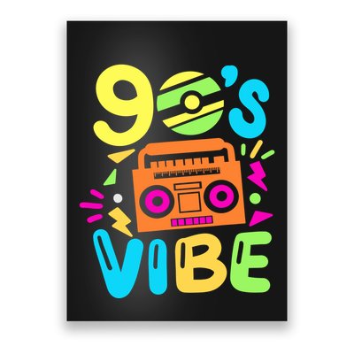 Retro Aesthetic Costume Party Outfit 90s Vibe Poster