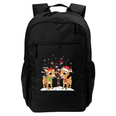 Rudolph And Clarice Christmas Reindeer Gift Backpack