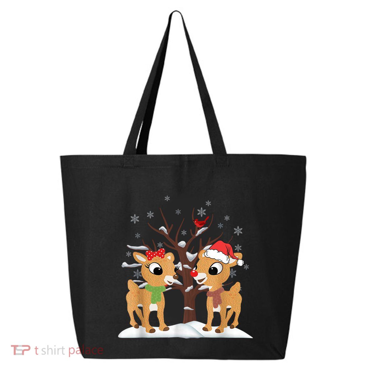 Rudolph And Clarice Christmas Reindeer Gift 25L Jumbo Tote