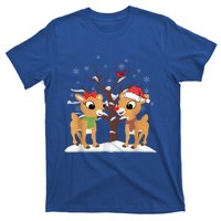 Rudolph And Clarice Christmas Reindeer Gift T-Shirt