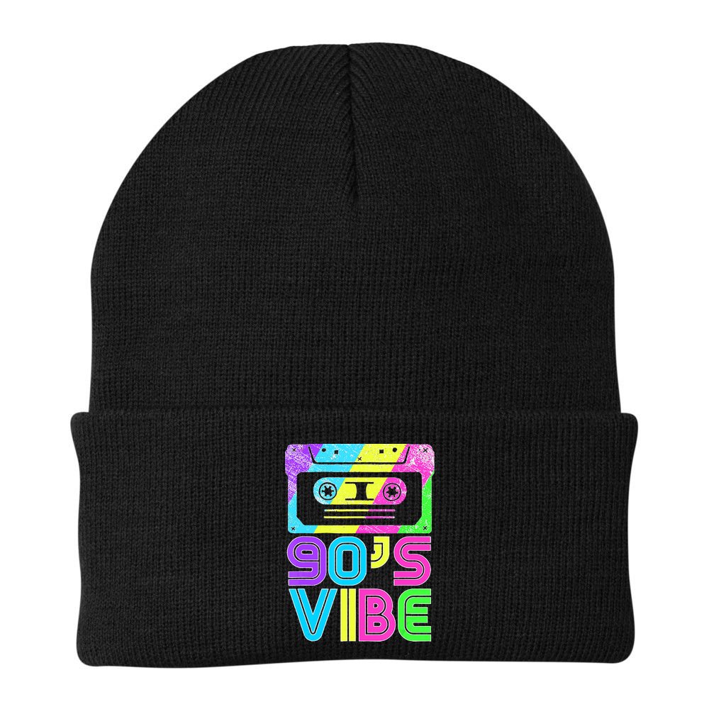 Retro Aesthetic Costume Party Outfit 90's Vibe Beanie