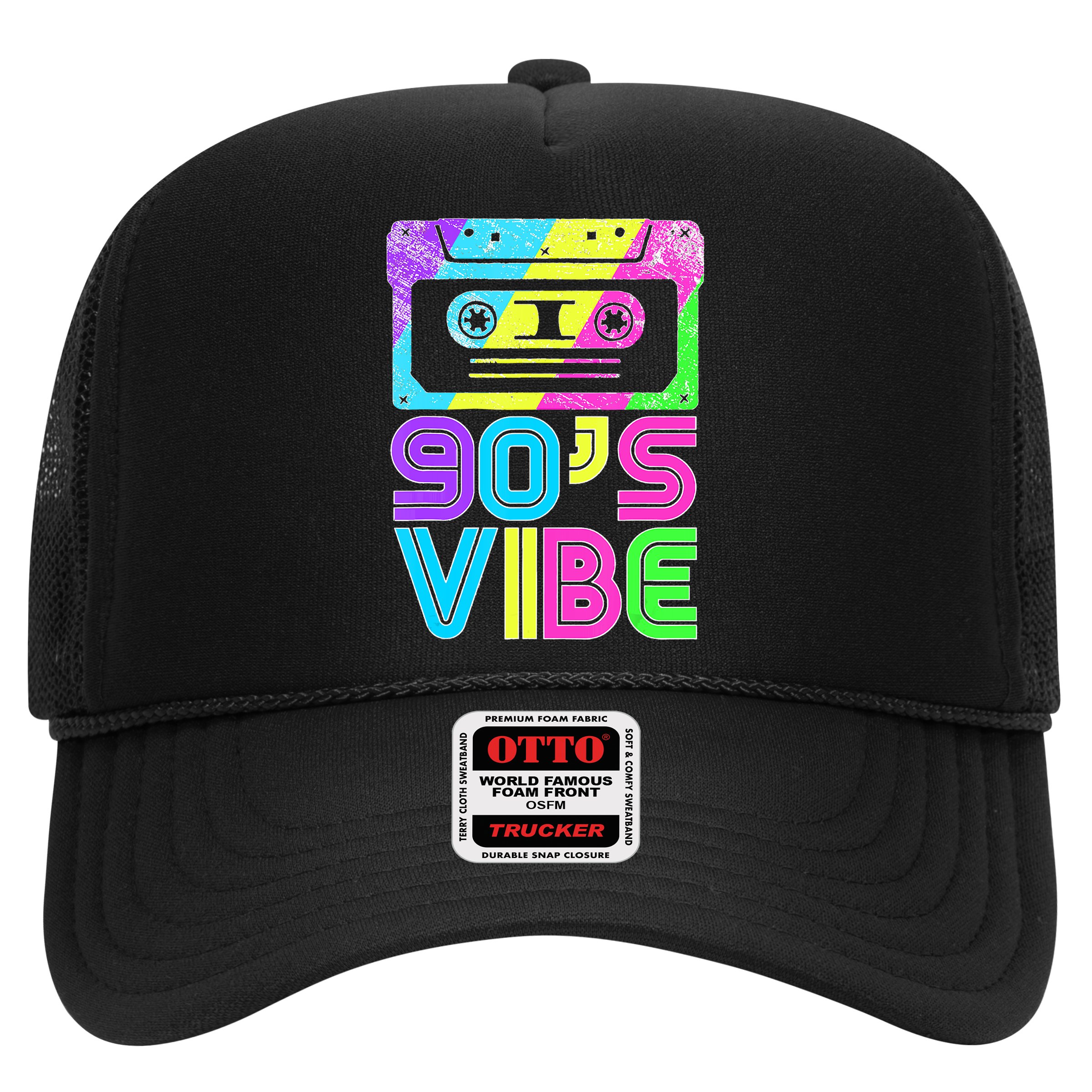 Retro Aesthetic Costume Party Outfit 90's Vibe Hat