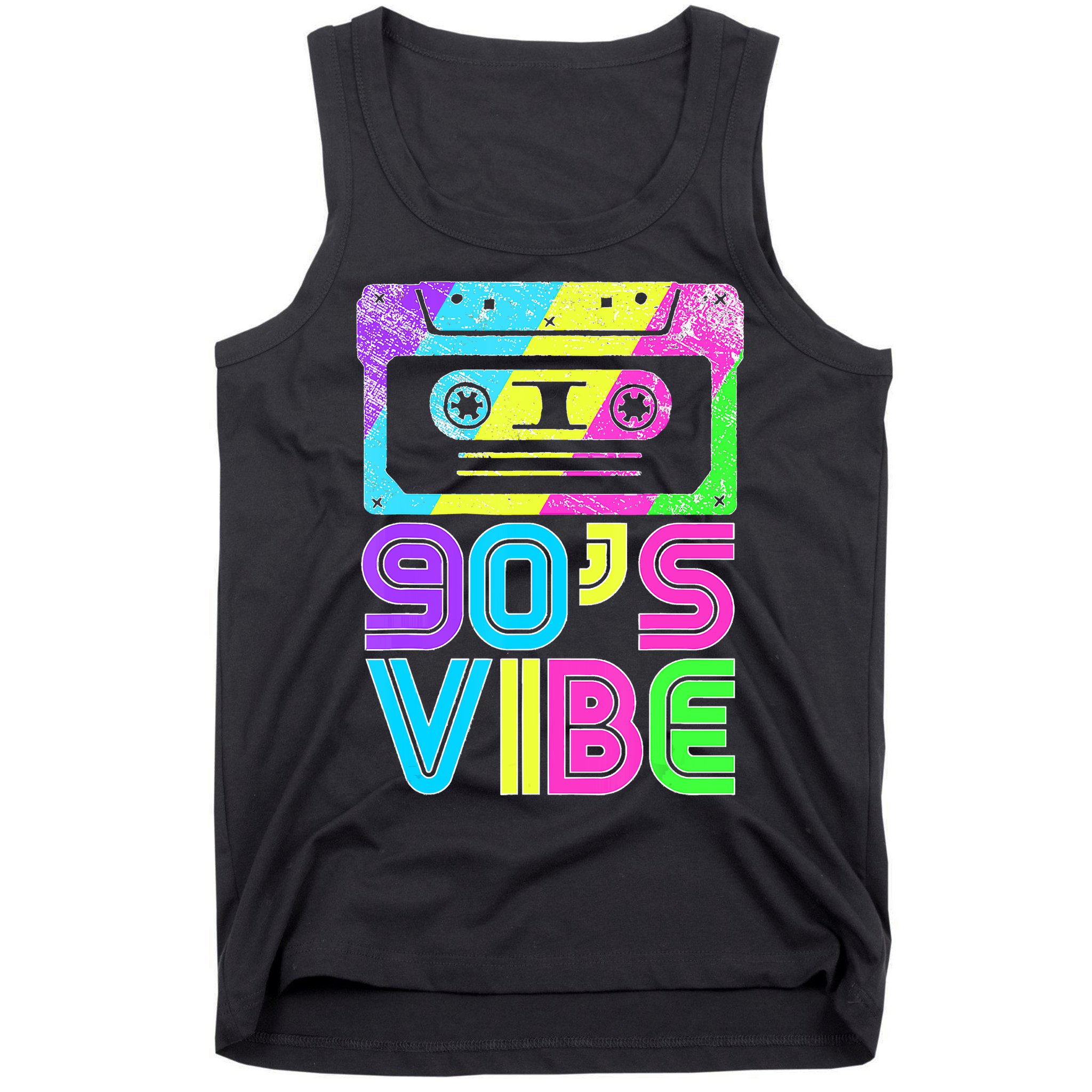 Retro Aesthetic Costume Party Outfit 90's Vibe Tank Top