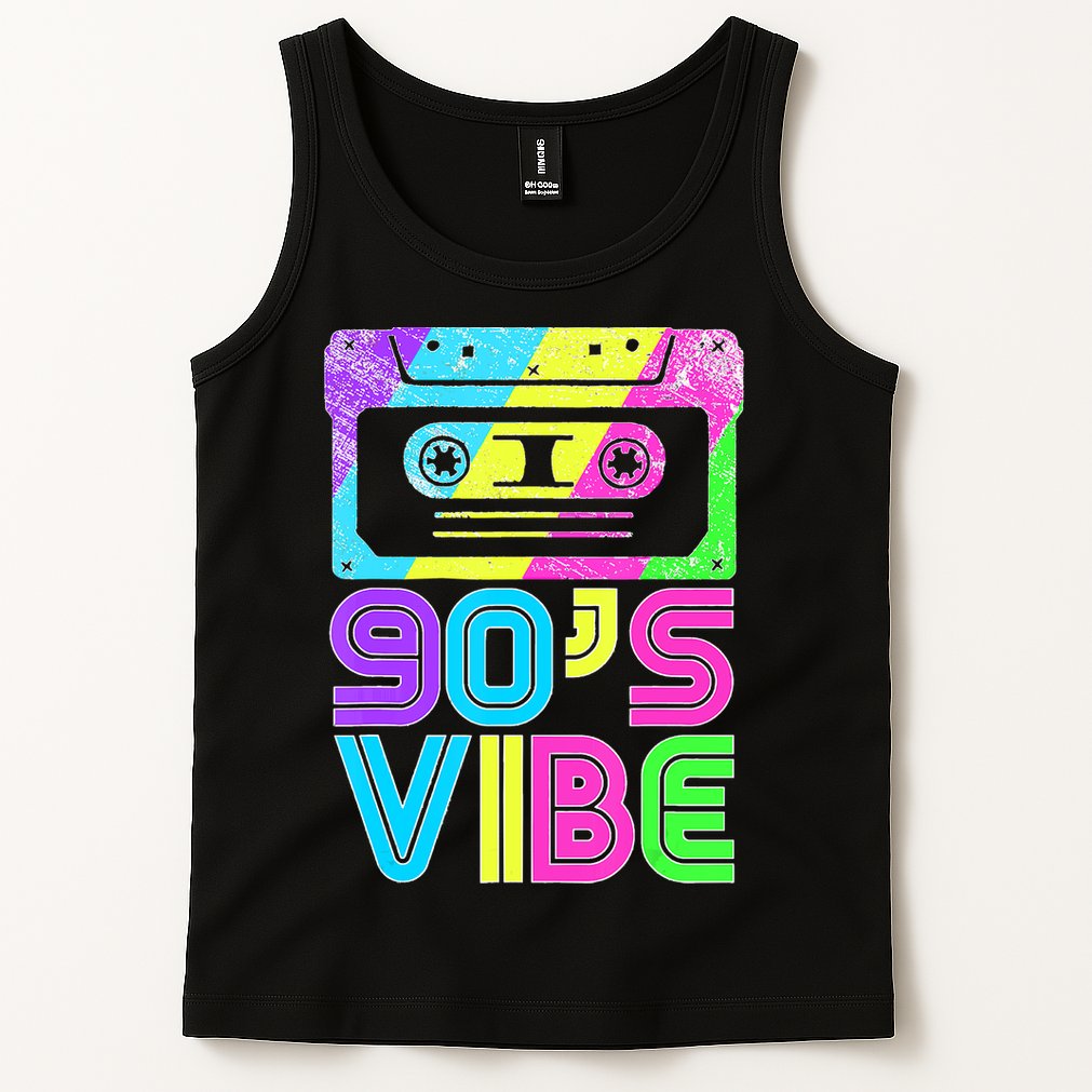 Retro Aesthetic Costume Party Outfit 90's Vibe Tank Top