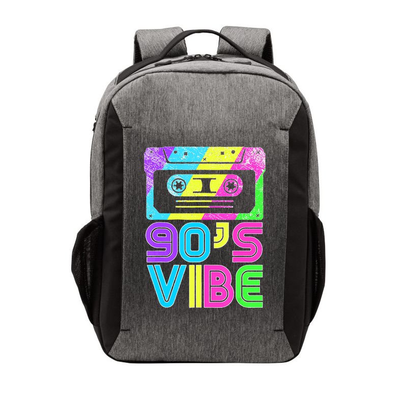 Retro Aesthetic Costume Party Outfit 90's Vibe Vector Backpack