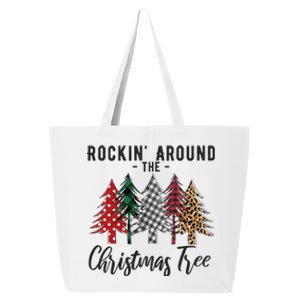 Rockin Around Christmas Tree Cowboy Xmas Design 25L Jumbo Tote