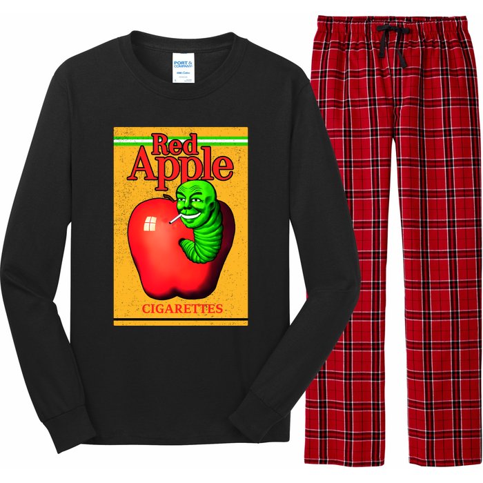 Red Apple Cigarettes Long Sleeve Pajama Set