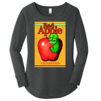 Red Apple Cigarettes Women's Perfect Tri Tunic Long Sleeve Shirt