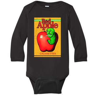 Red Apple Cigarettes Baby Long Sleeve Bodysuit