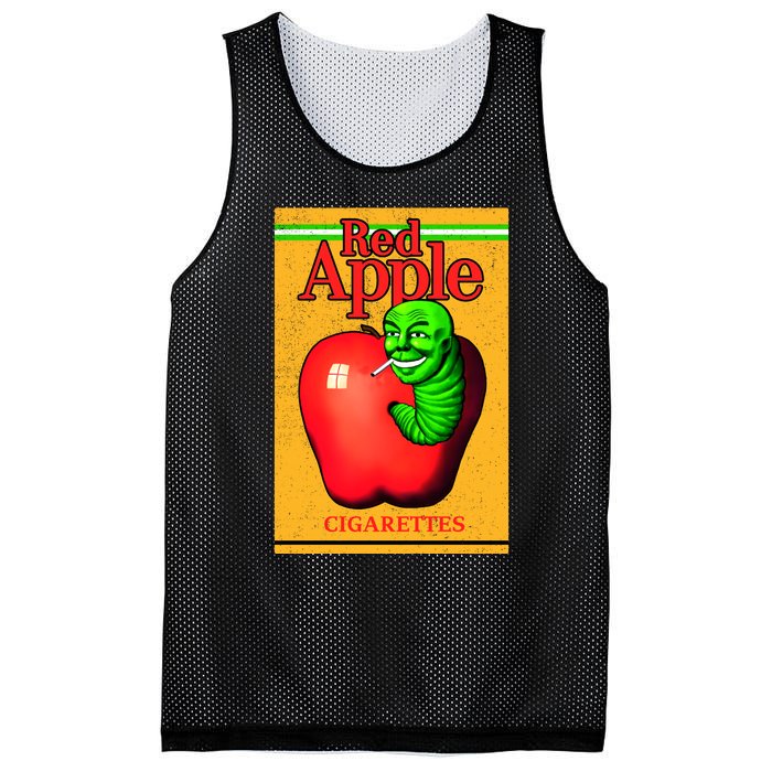 Red Apple Cigarettes Mesh Reversible Basketball Jersey Tank