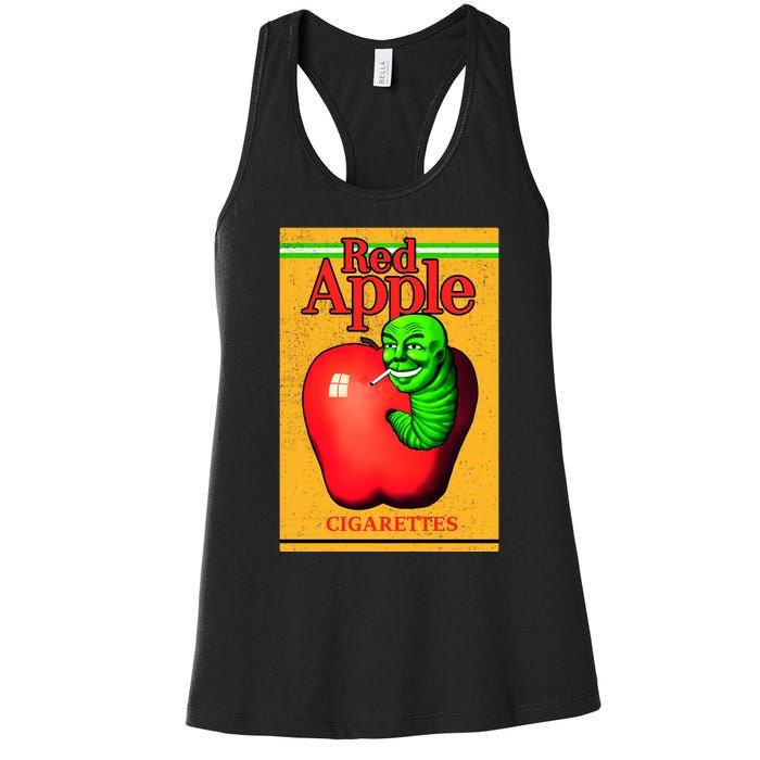 Red Apple Cigarettes Women's Racerback Tank