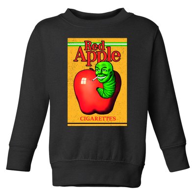 Red Apple Cigarettes Toddler Sweatshirt