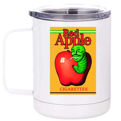 Red Apple Cigarettes 12 oz Stainless Steel Tumbler Cup