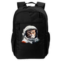 Realistic Astronaut Cat Daily Commute Backpack