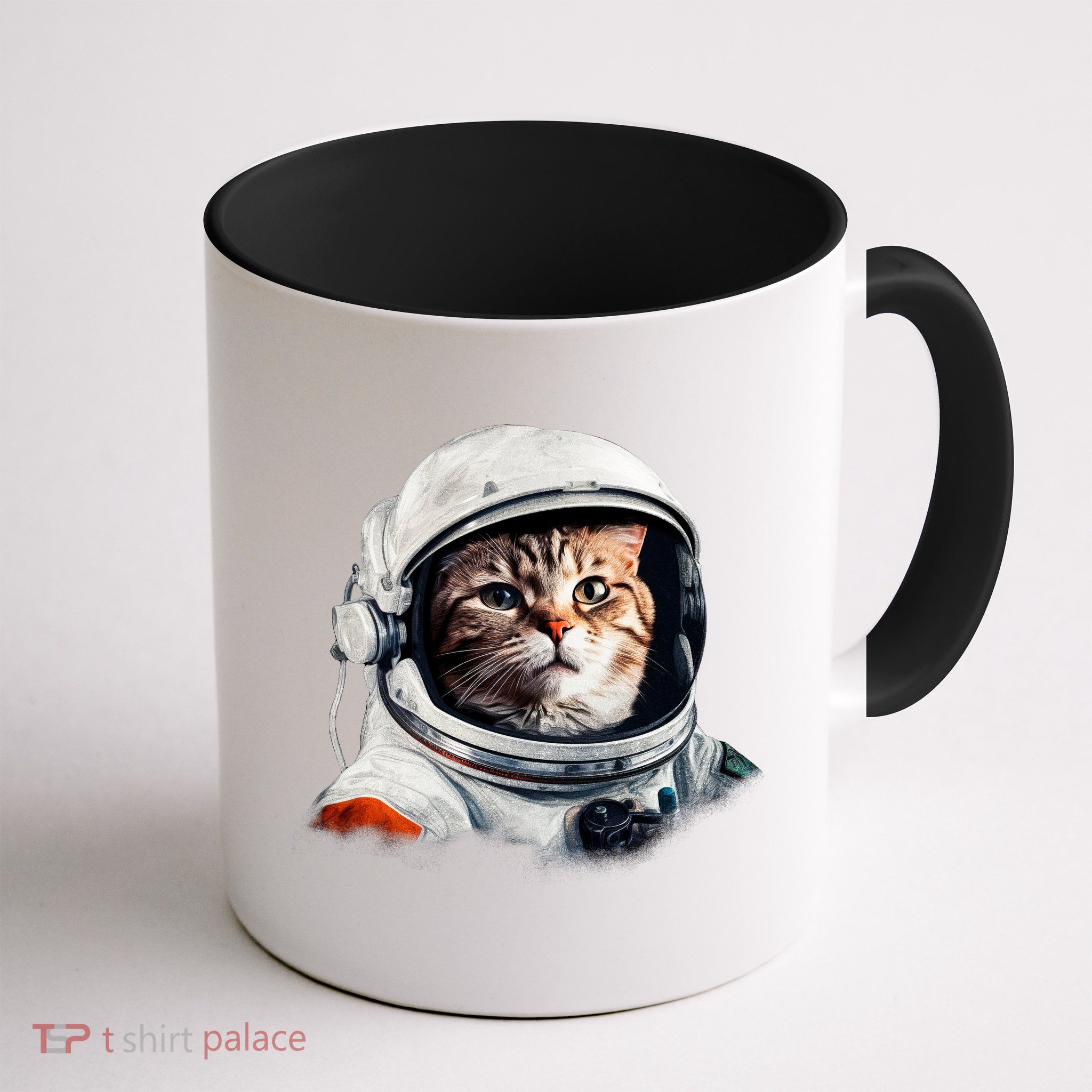 Realistic Astronaut Cat Mug