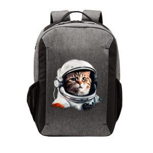 Realistic Astronaut Cat Vector Backpack