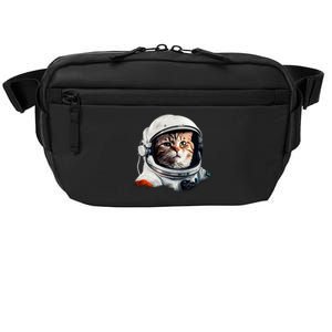 Realistic Astronaut Cat Crossbody Pack