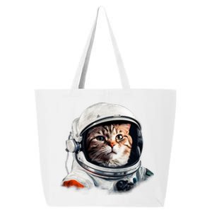 Realistic Astronaut Cat 25L Jumbo Tote