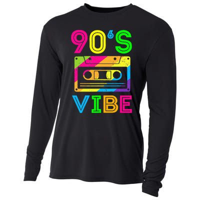 Retro Aesthetic Costume Party Outfit 90s Vibe Cooling Performance Long Sleeve Crew