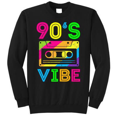 Retro Aesthetic Costume Party Outfit 90s Vibe Tall Sweatshirt