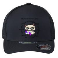Rheumatoid Arthritis Cycle Funny Cat Rheumatoid Arthritis Flexfit Unipanel Trucker Cap
