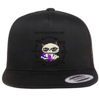 Rheumatoid Arthritis Cycle Funny Cat Rheumatoid Arthritis Flatbill Hat