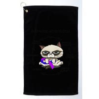 Rheumatoid Arthritis Cycle Funny Cat Rheumatoid Arthritis Golf Towel