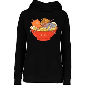 Ra And Cats Womens Funnel Neck Pullover Hood