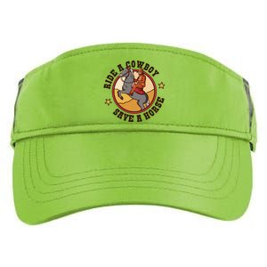 Ride A Cowboy Save A Horse Adult Drive Performance Visor