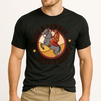 Ride A Cowboy Save A Horse Cooling Performance Crew T-Shirt