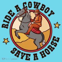 Ride A Cowboy Save A Horse Premium T-Shirt